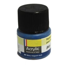 Bleu Moyen Mat acrylique 12ml