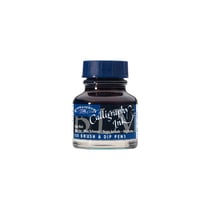 Encre pour calligraphie - Noir de vigne - Winsor et Newton - Flacon de 30ml - Beaux-arts