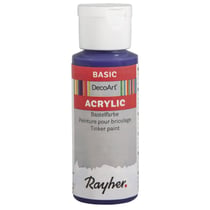 Peinture Acrylic, flacon 59 ml, prune