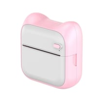 Mini Imprimante Thermique Bluetooth Portable Rose Pour Photos Et Étiquettes YONIS