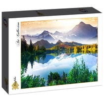 Puzzle 2000 pièces - La Montagne derrière le Lac - Grafika