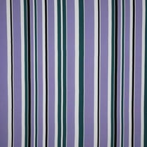 Tissu Viscose légère Rayé blanc et canard sur fond Lilas