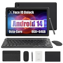 Tablette tactile KOTSREN Android 14 IPS A523 Noir 10.1 pouces