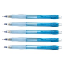 Porte-mines PILOT Super Grip Neon - Lot de 5 - Mine 0,5 mm - Bleu