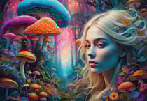 Puzzle 1000 pièces - Forêt Arc-en-Ciel - Bluebird Puzzle