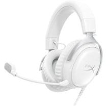Casque Gamer Filaire - HyperX Cloud III - pour PC & console - Blanc