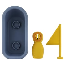 Jouet pour le bain voilier – Mr. Lion - TRIXIE BABY - Orange