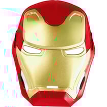 Masque Shallow Iron Man - En plastique