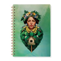 Carnet de notes à spirale Les Muses (Aviana) - A5 - 160 pages - Hirondelles & Cie