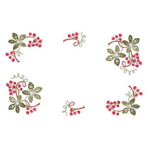 LUC - Napperon Ovale 30x40 cm 100% Coton Blanc Bordé Dentelle