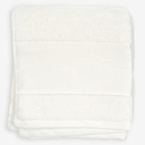 Serviette de toilette - Ecru - 50x100 cm - A broder et personnaliser - DMC