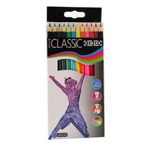 12 Crayons Couleur 18 Cm - Ulmann