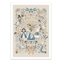 Affiche 50x70 cm - Alice Version 2 - Vesna Skornsek