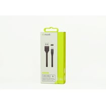 Muvit Câble Micro USB vers USB 2.4A Tab Cable Charge et Synchronisation 2m Noir