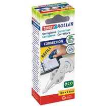 Ruban correcteur TESA ecoLogo - Lot de 5 recharges - 8,4 mm x 14 m