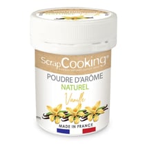 Poudre d'arôme naturel vanille bio