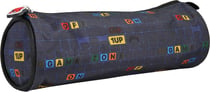 Trousse scolaire KIP – Bleu/Noir – SCHOOL TIME – 1 compartiment