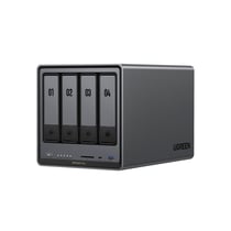 Serveur NAS UGREEN NASync DX4800 Plus - Aluminium - 8021783 - Gris anodisé - 4,06 kg