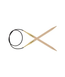 Aiguilles circulaires en bois 100 cm N°5 - Basic Beech - Knitpro taille n°5