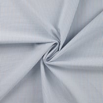 Tissu Seersucker Rayé Rayures Bleu