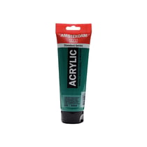 Peinture Acrylique en tube - Vert permanent foncé - 619 - Amsterdam - 250ml