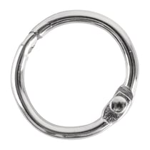 Anneaux en métal pour ouvrir, 17 mm ø intérieur, 12 pces