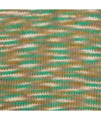 Fil à tricoter CREATIVE COTTON PRINT ARAN - Rico Design Multicolore (027 - GRIS/VERT MIX)