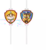 4 Pailles Pat Patrouille Rescue Heroes