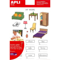 Apli Agipa - Gommettes la maison en anglais