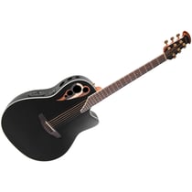 CDX40 5 G Guitar Celebrity Elite Deluxe Deep Contour Black Satin Ovation