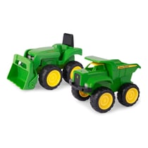 Camion Benne et Tracteur John Deere