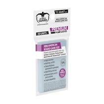 Ultimate Guard - 50 pochettes Premium Soft Sleeves jeux de plateau américains petit format