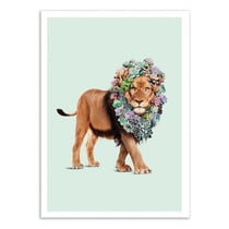 Affiche 30x40 cm - Succulent lion - Jonas Loose