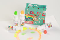 CHUNKIE boîte de 4 marqueurs couleurs fluo opaque