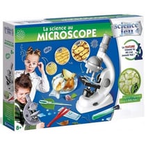 La science au microscope 50 experiences - labo science et jeu - clementoni - 52525 - observation nature