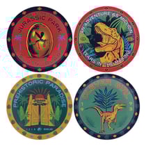 Jurassic Park - Pack 4 sous-verres Jurassic Park