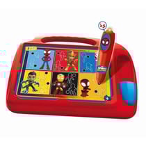 Pupitre Spidey - Jeu éducatif - Découvre les formes, les couleurs, les chiffres, l'espace et les dimensions - Dés 4