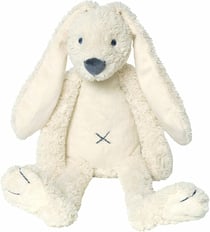 Peluche Lapin Richie beige crème 28 cm