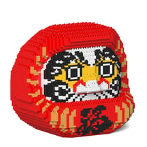 Poupée Daruma n°2 rouge Taille standard | JEKCA | 14 ans et +