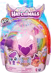 Pack De 4 Familles Surprise 3 Enfants + 1 Bébé - Hatchimals