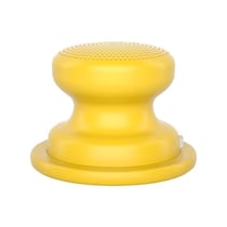Mini Enceinte Bluetooth Magnétique Portable En Métal Son Haute Fidélité IPX5 Waterproof Jaune YONIS