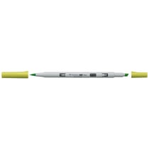 Marqueur double pointe Tombow ABT PRO - Chartreuse - Pointe brosse