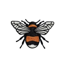 Ecusson abeille  5,5cm x 3,5cm