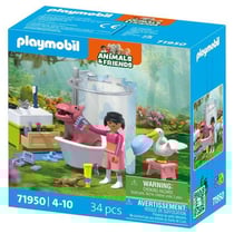 PLAYMOBIL Tormino - plaisir aquatique avec animaux - 71950