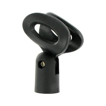BoomToneDJ, pince micro, DJ C2, pince élastique noir, pour micro filaire ou HF