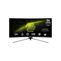 Ecran PC Gamer Incurvé - MSI - 34 - UWQHD - 180Hz - Dalle VA - 1ms - MAG 345CQR