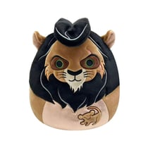 Squishmallows - Peluche Le Roi lion 30th Anniversary Scar 20 cm