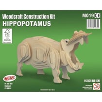 Quay - Maquette en bois Hippopotame