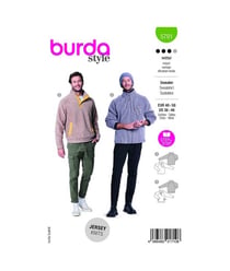 Patron Burda 5791 - Troyer tendance taille n°FR 46-56