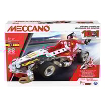 Vehicules de course 10 modeles - meccano - 25206 - jeu de construction metal
